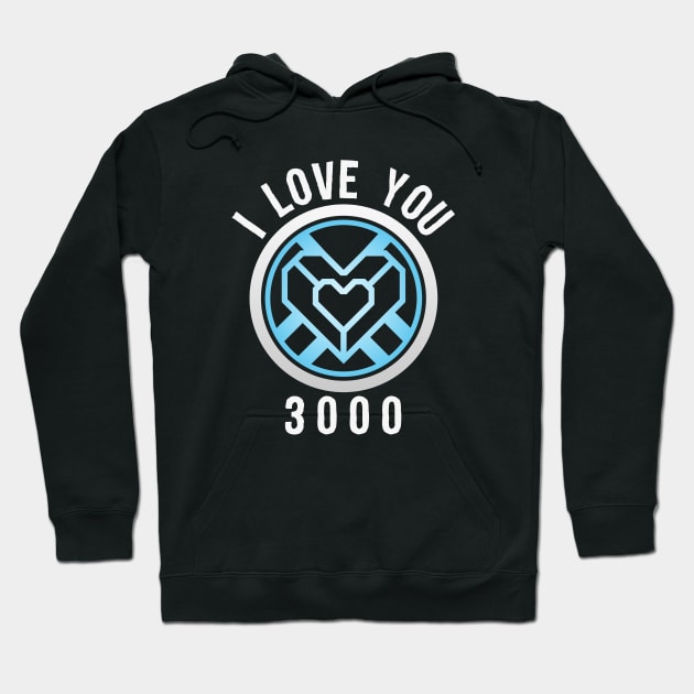 I Love You 3000 Arc Reactor Hoodie by TextTees